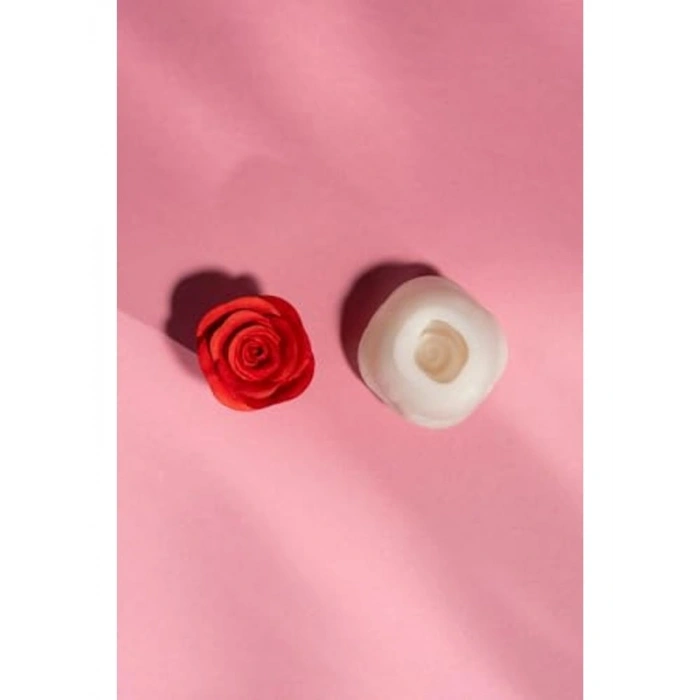 3D Silikon Mum Kalıbı, Gül Goncası Şeklinde Dekoratif Hediye Seçeneği