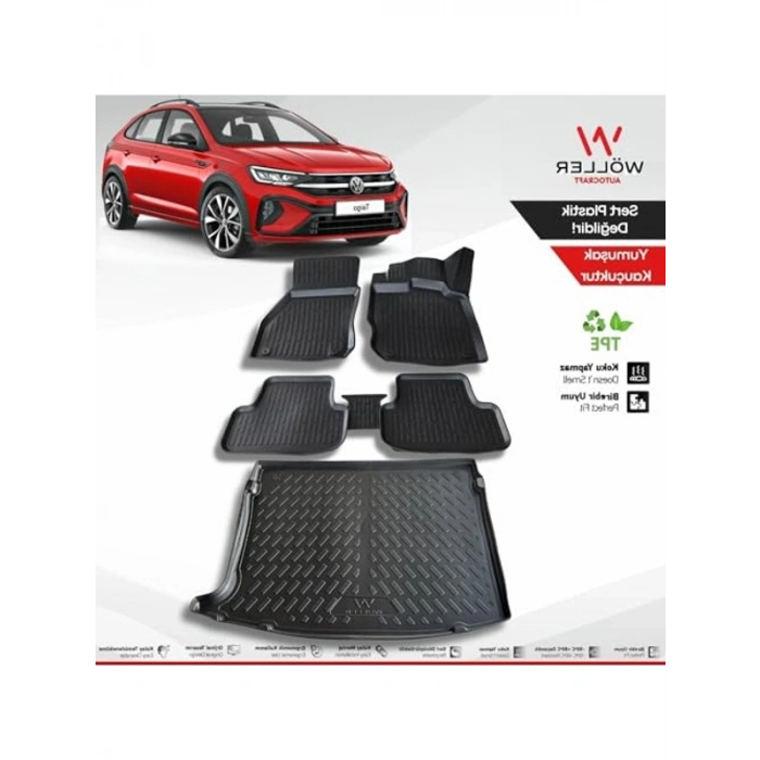 3D Ultraflex Paspas Seti, Araba Bagajı İçin Uyumlu ve Şık Tasarım