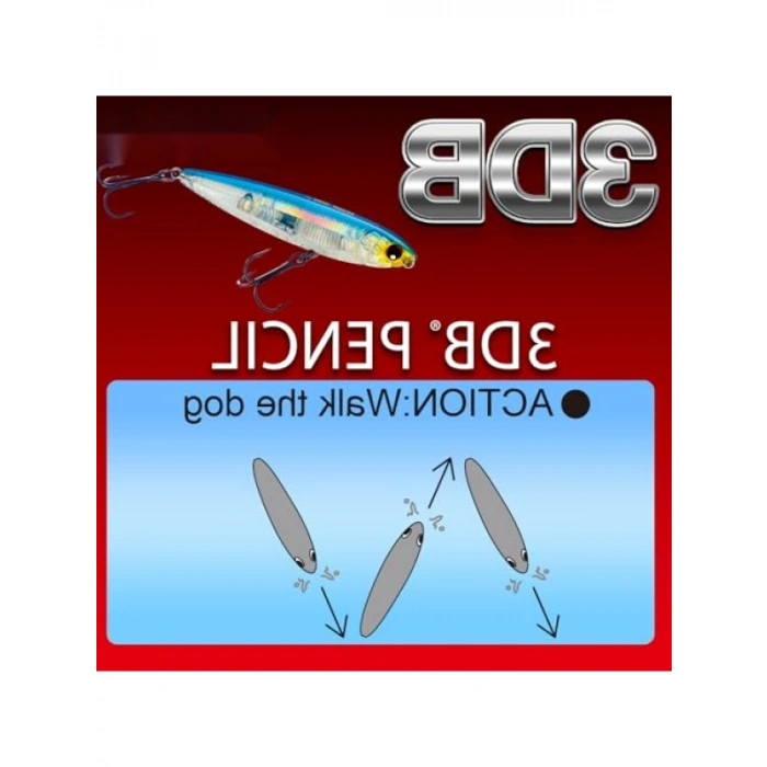 3DB Pencil Floating Lure - Üst Su İçin