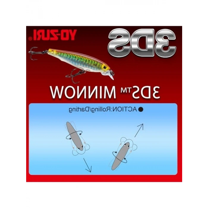 3DS Suspending Shallow Diving Crankbait, Balık Avında Etkili