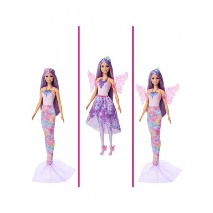 3in1 Barbie Denizkızı Kostüm Seti JCP74