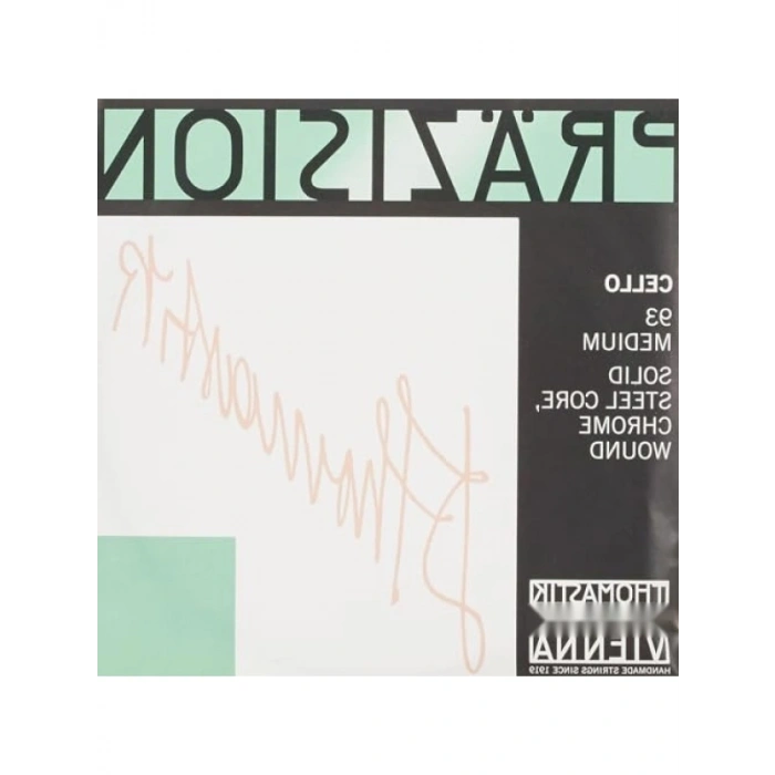 4/4 Set Orta Gerilim Çello Teli - Krom Sargılı