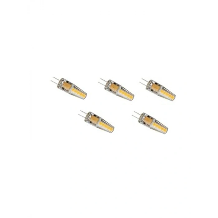 4 Adet 12 Volt Led Kapsül Ampul, Günışığı Renk Seçeneği