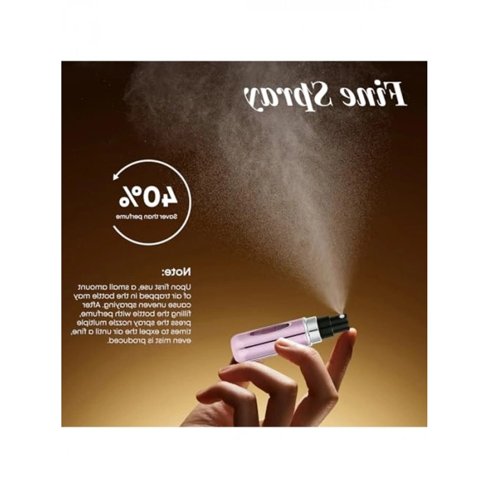 4 Adet 5 ml Seyahat Parfüm Spreyi, Doldurulabilir Mini Şişe