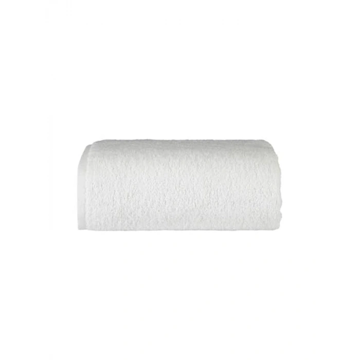 4 Adet 50x90 cm Beyaz Banyo Havlusu, %100 Pamuk Kalın