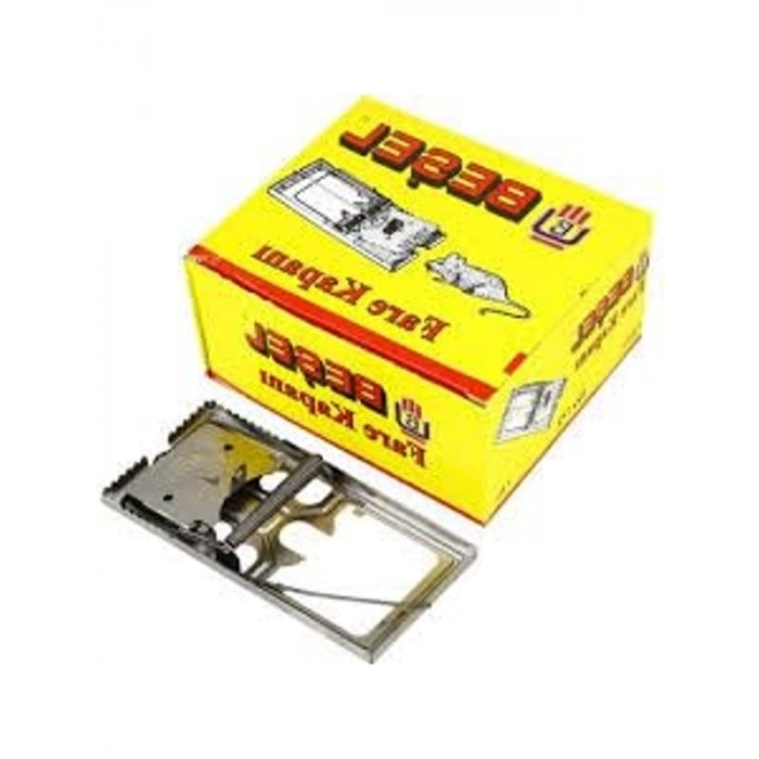 4 Adet Beşel Fare Kapanı, Etkili Çözüm