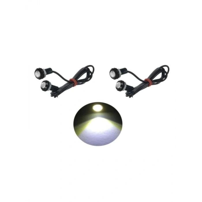 4 Adet Beyaz Vidalı Gündüz Led Aydınlatma Seti