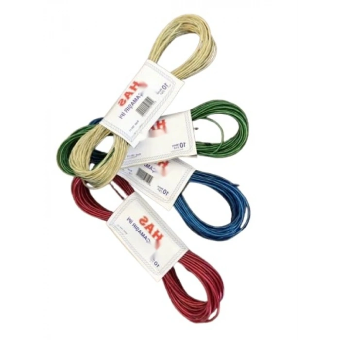 4 Adet Çelik Çamaşır Kurutma Halatı, 10 Metre