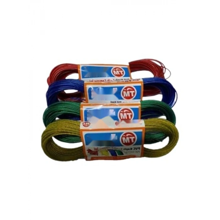 4 Adet Çelik Çamaşır Kurutma Halatı, 10 Metre