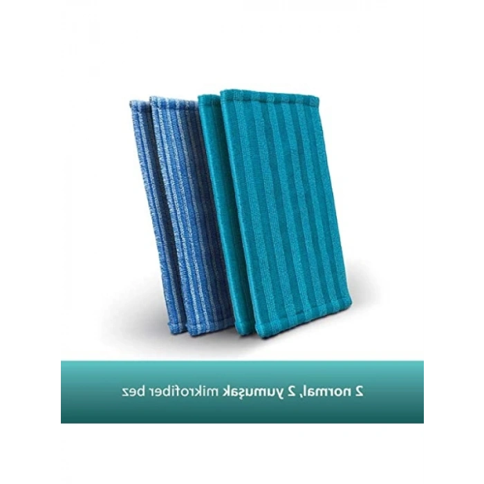 4 Adet Mikrofiber Temizlik Pedi