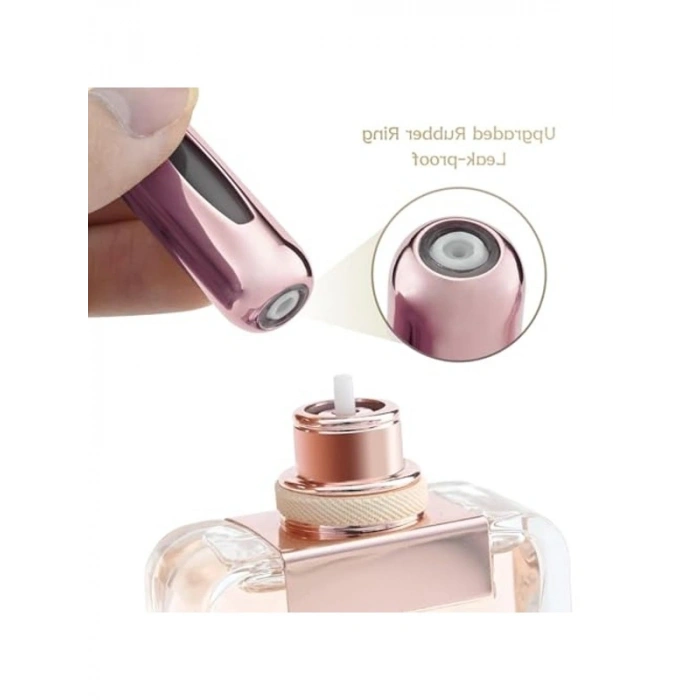 4 Adet Mini Parfüm Atomizer, 5 ML Yeniden Doldurulabilir Seyahat İçin