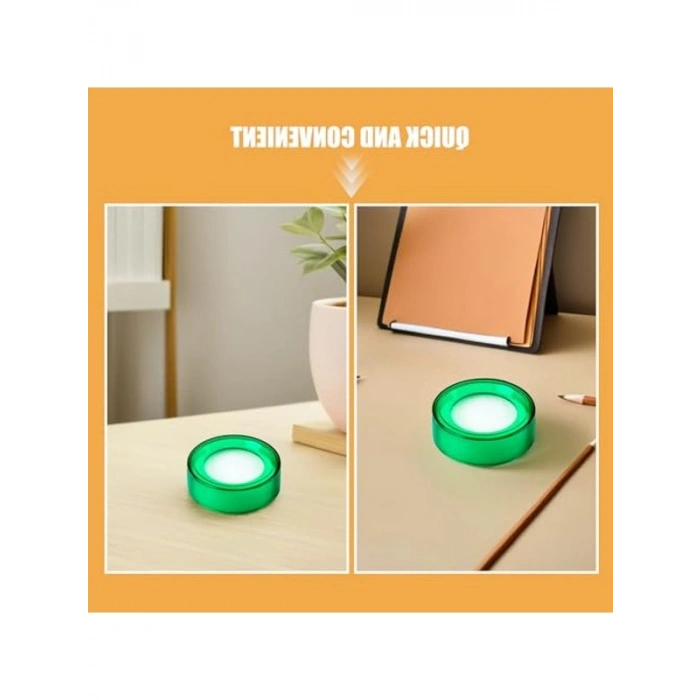 4 Adet Parmak Nemlendirici Set, Plastik Kupa ile