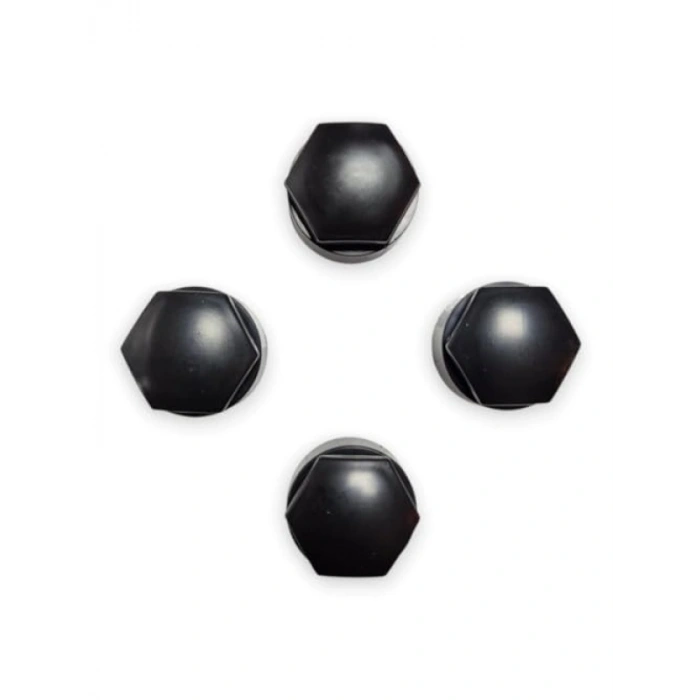 4 Adet Siyah Şifreli Bijon Kapağı - 2023-2026 Cupra Ateca Uyumlu