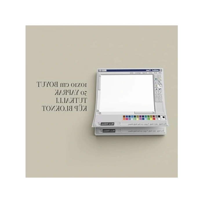 4 Adet Tutkallı Küp Bloknot - 10x10cm 50 Yaprak