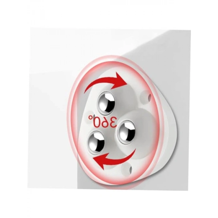 4 Adet Yapışkanlı Mini Mobilya Tekerleği