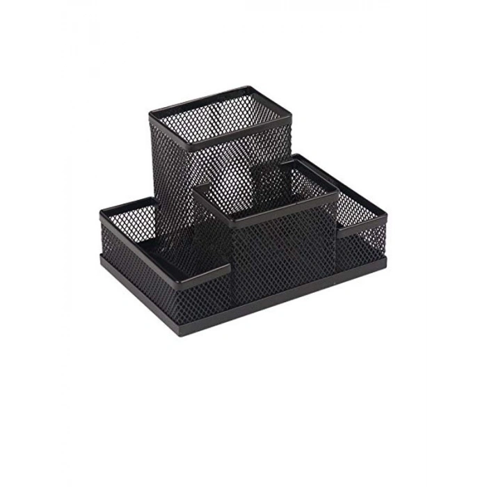 4 Bölümlü Metal Perfore Organizer, Masa Düzeni İçin
