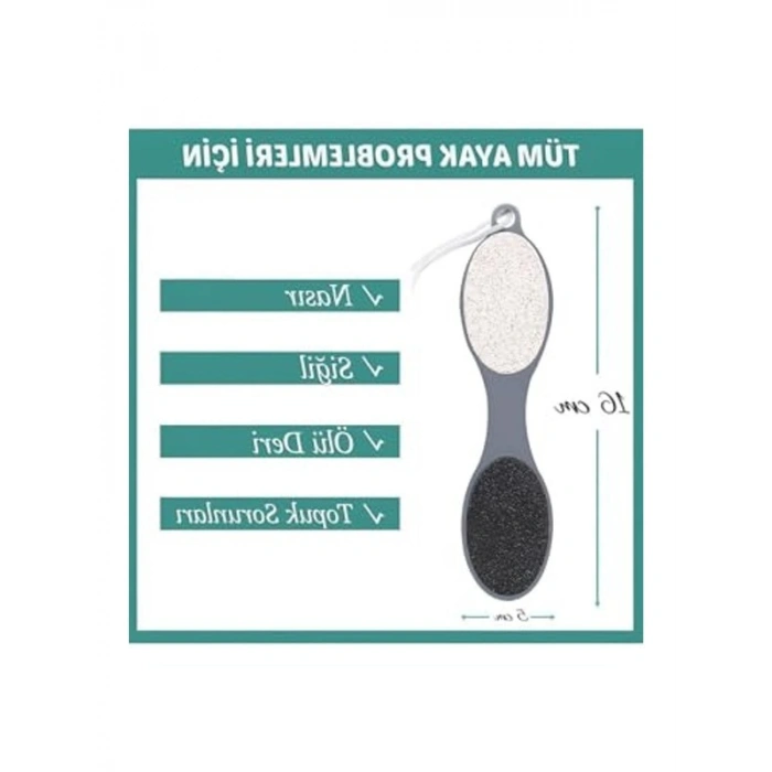 4 Fonksiyonlu Ayak Bakım Seti, Törpü ve Masaj İçin Kullanışlı