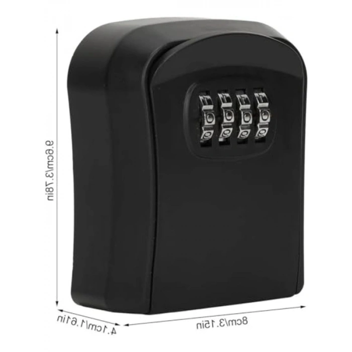 4 Haneli Şifreli Su Geçirmez Anahtar Saklama Kutusu