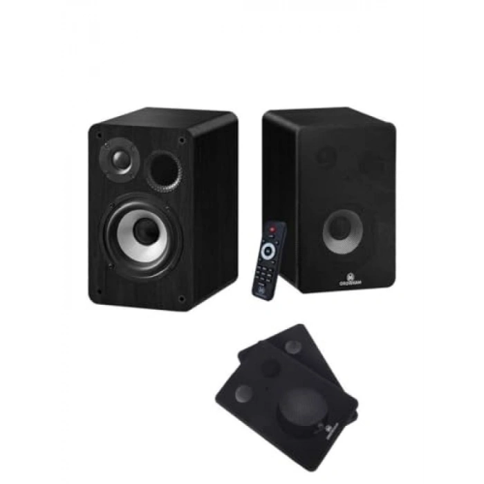 4 İnç Çift Aktif Stüdyo Referans Monitörü, Bluetooth ve USB Desteği