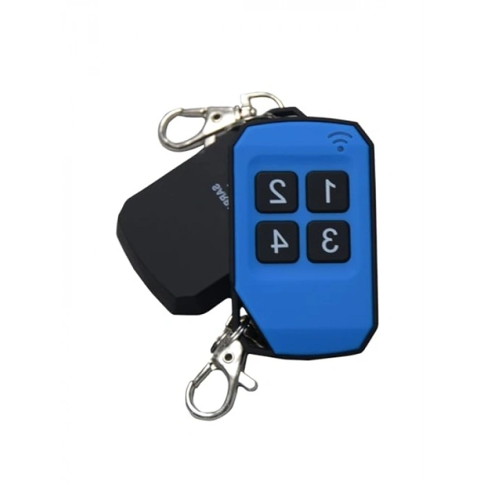 4 Kanal Kodlanabilir Uzaktan Kumanda - Mavi Işıklı