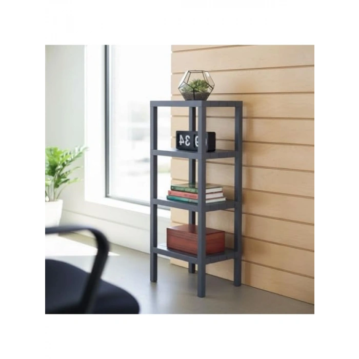 4 Katlı Çok Amaçlı Köşe Rafı - Banyo, Mutfak ve Kiler İçin