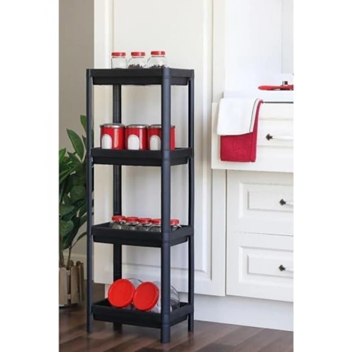4 Katlı Plastik Organizer, Kolay Montaj ve Kullanım için