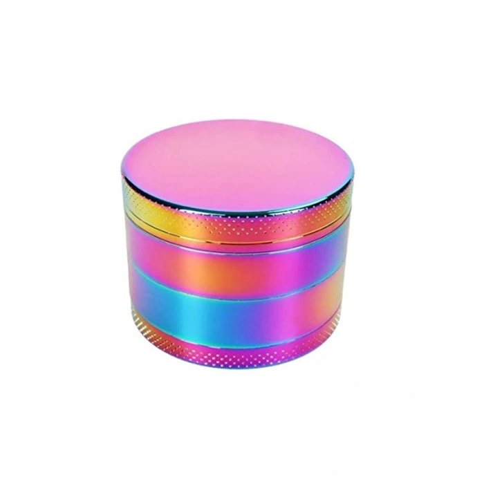 4 Katmanlı Mıknatıslı Herbal Grinder, Renkli Tasarım