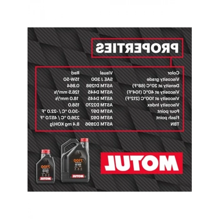 4 Litre 15W50 Motor Yağı, Yüksek Performans
