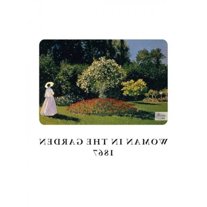 4lü A6 Çizgisiz Defter Seti, Claude Monet Tasarımlı