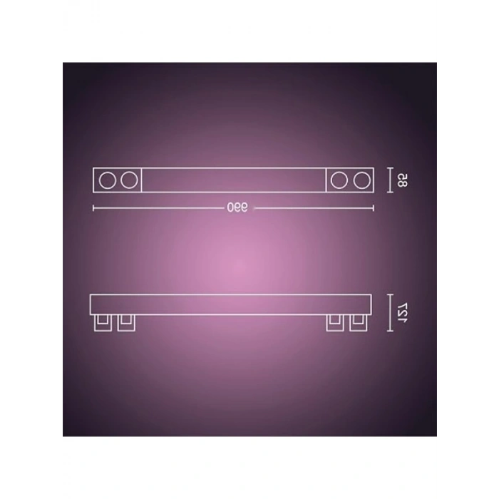 4lü Akıllı Spot Lamba Seti - 4x4.2W Metal Tasarım