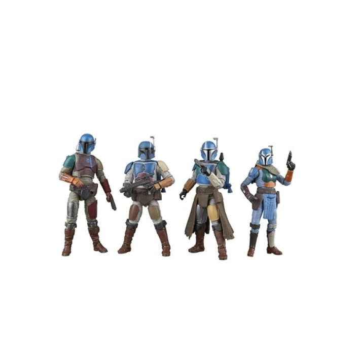 4lü Aksiyon Figür Seti - Mandalorian Temalı