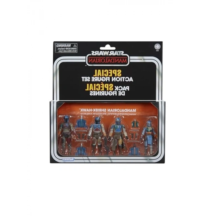 4lü Aksiyon Figür Seti - Mandalorian Temalı