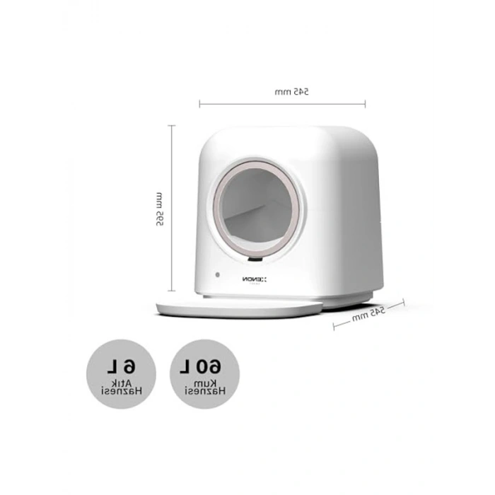 4lü Başlangıç Seti, Akıllı Otomatik Kedi Tuvaleti ve Su Pınarı