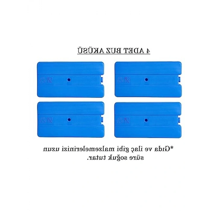 4lü Buz Kasedi Seti, 370 ml Kapasite ile Buzlama için