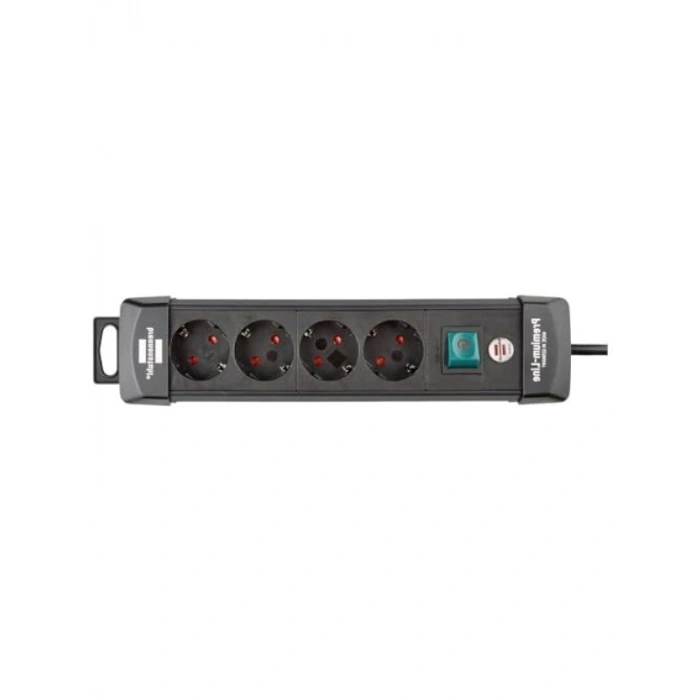 4lü Çoklu Priz - Işıklı Emniyet Şalteri