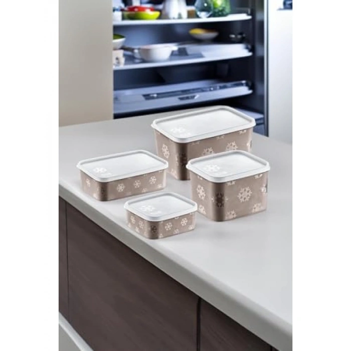 4lü No Frost Saklama Kabı Seti