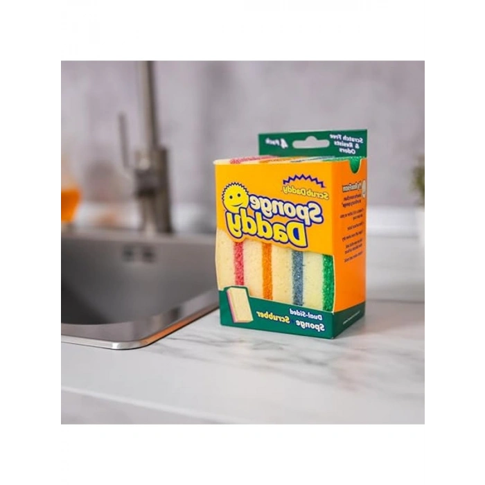 4lü Paket Bulaşık Süngeri, Sponge Daddy Markası