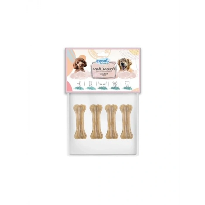 4lü Paket Doğal Pres Kemik 7 cm