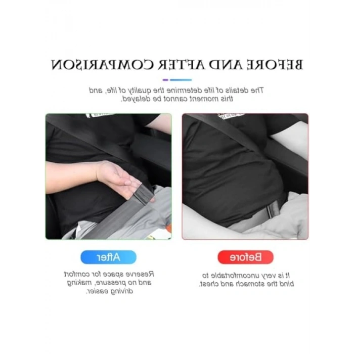 4lü Paket Emniyet Kemeri Ayarlayıcı Klips