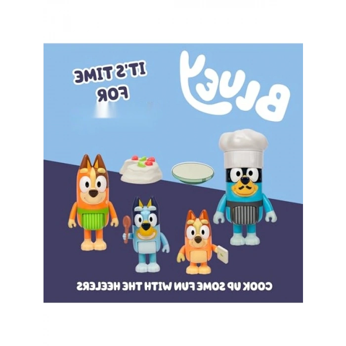 4lü Poz Verilebilir Figür Seti - Şef Temalı