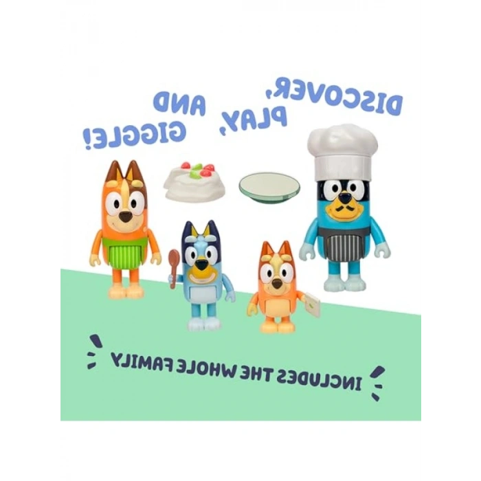 4lü Poz Verilebilir Figür Seti - Şef Temalı