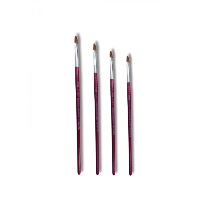 4lü Sentetik Akrilik ve Yağlı Boya Fırça Seti