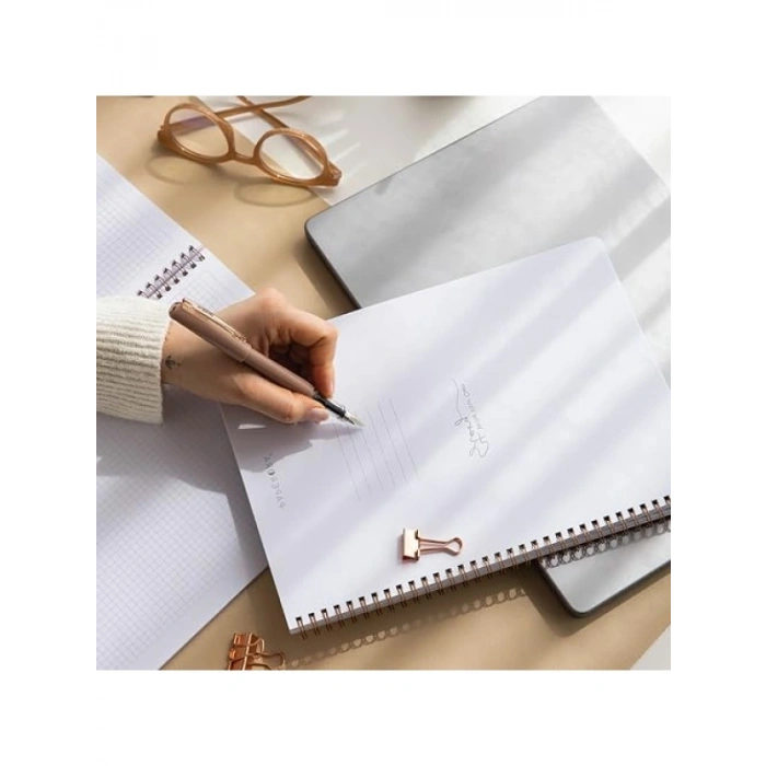 4lü Set Kareli A4 Okul Defteri - 80 Yapraklı