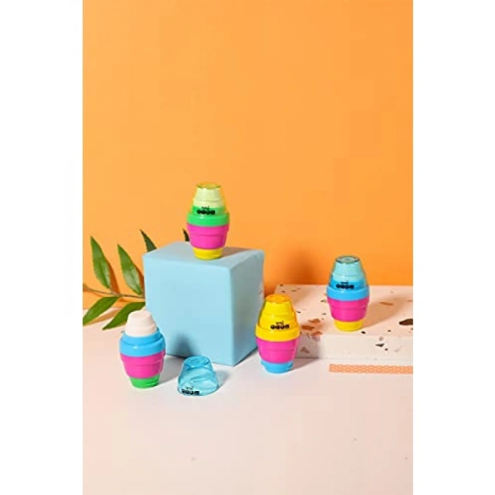 4lü Silgili Kalemtraş Seti, Eğlenceli Tasarım