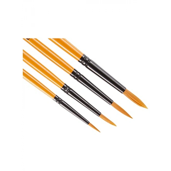 4lü Suluboya Fırça Seti - No: 1, 3, 5, 7