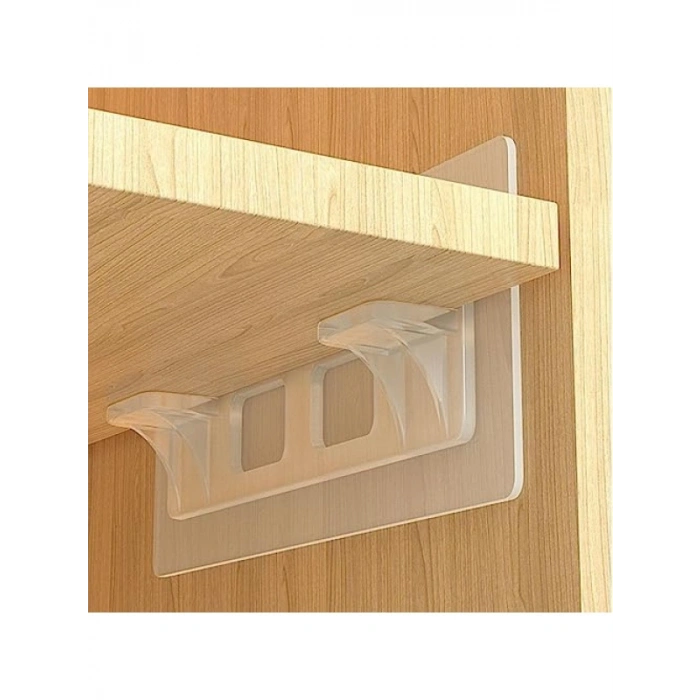 4lü Yapışkanlı Raf Destek Aparatı