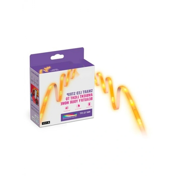 4 Metre Uzunluğunda Renkli LED Şerit, Ayarlanabilir Işık