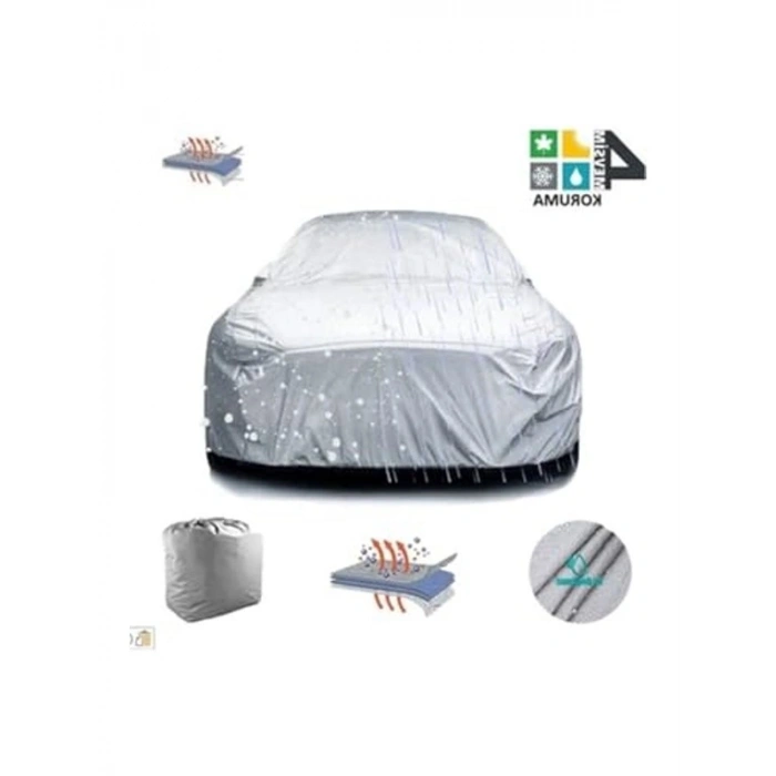 4 Mevsim Araç Branda, Hyundai i10 2008-2019 Uyumlu
