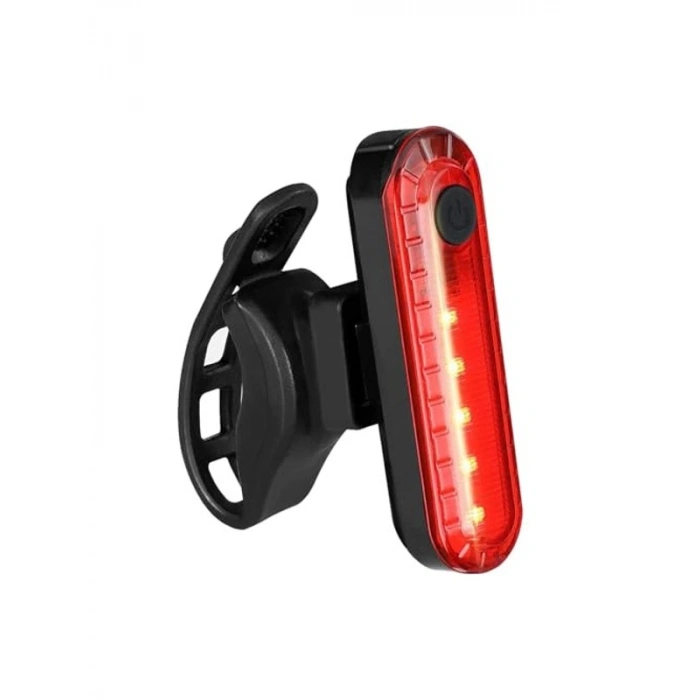 4 Modlu Su Geçirmez USB Şarjlı Arka Led Lambası, Güvenli Aydınlatma