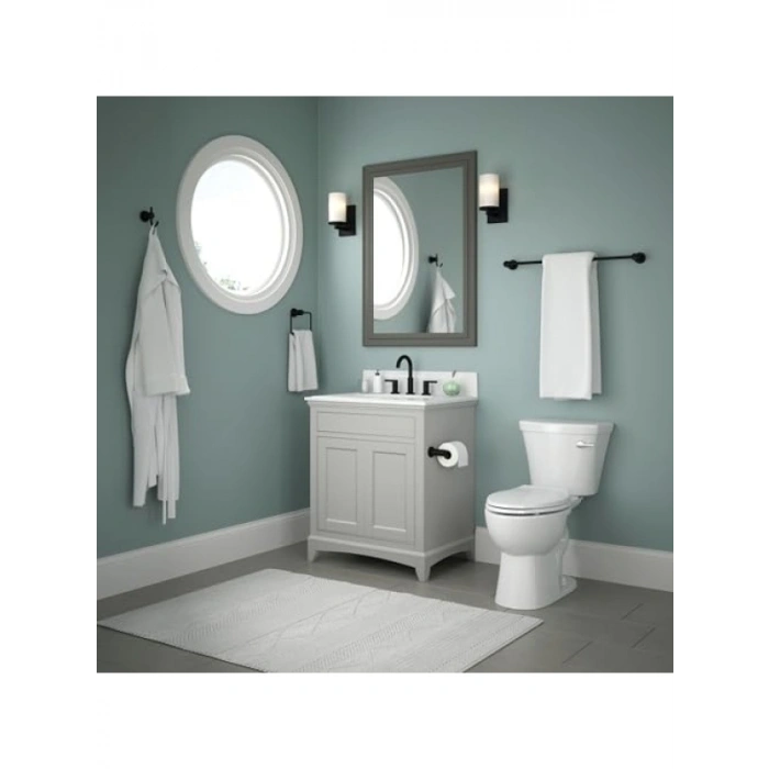 4 Parça Banyo Donanım Kiti, Mat Siyah